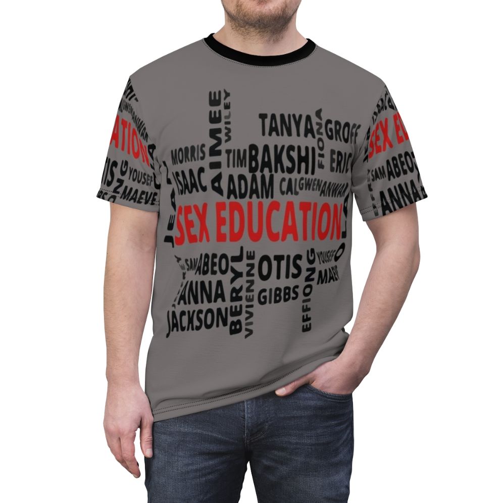 Unofficial Sex Education Netflix Inspired Aimee Maeve T-shirt - men front