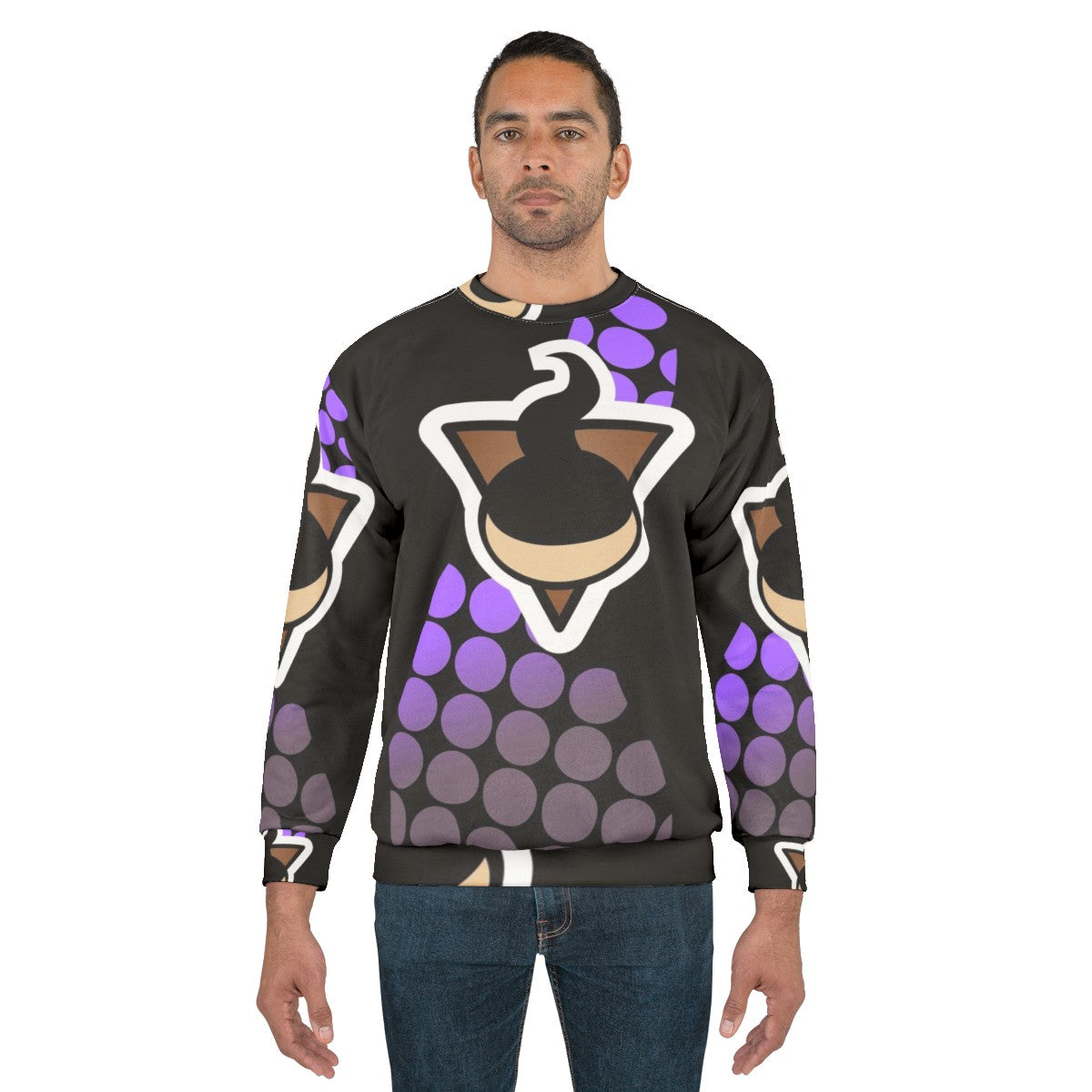 Ghost Uniform Pokemon Sweatshirt - men