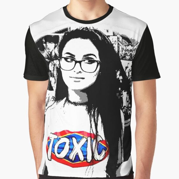 SSSniperWolf Graphic T-Shirt, featuring the popular YouTube gamer and streamer