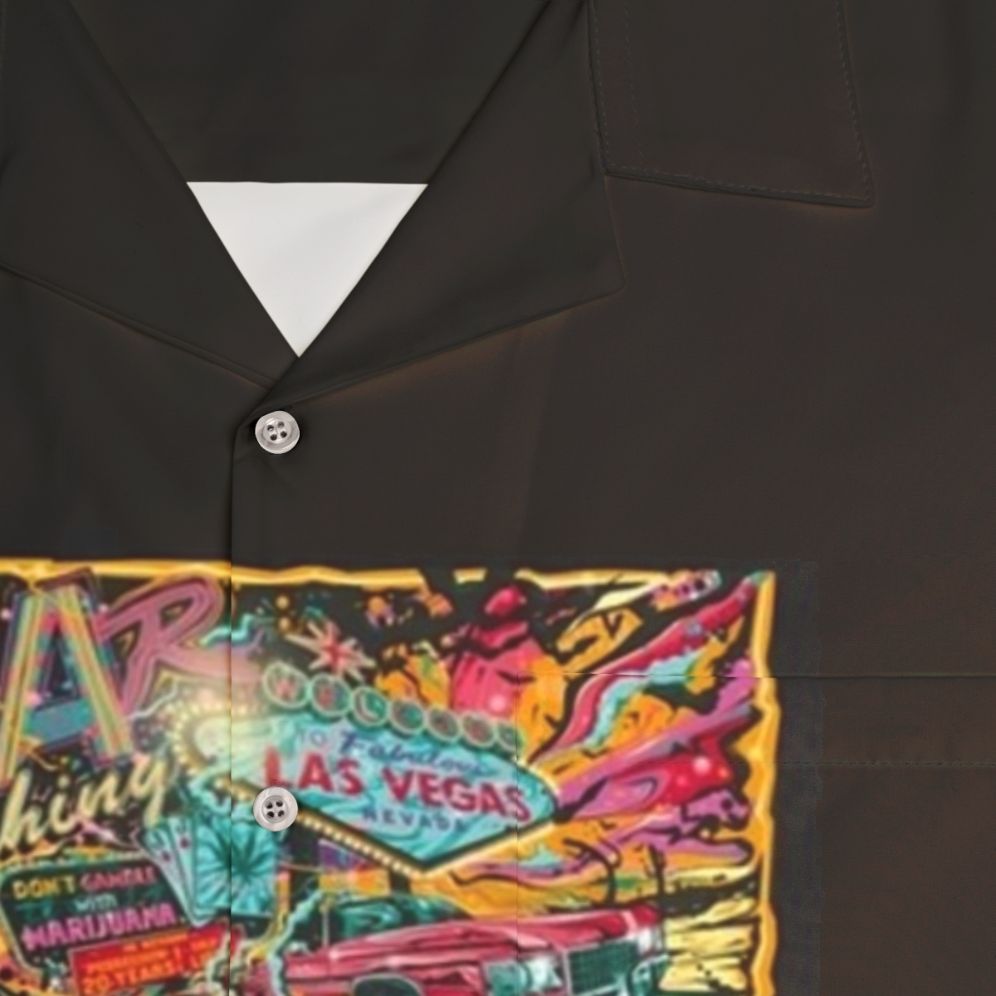 Fear And Loathing In Las Vegas Hawaiian Shirt 2 - Cult Movie Inspired Shirt - Detail