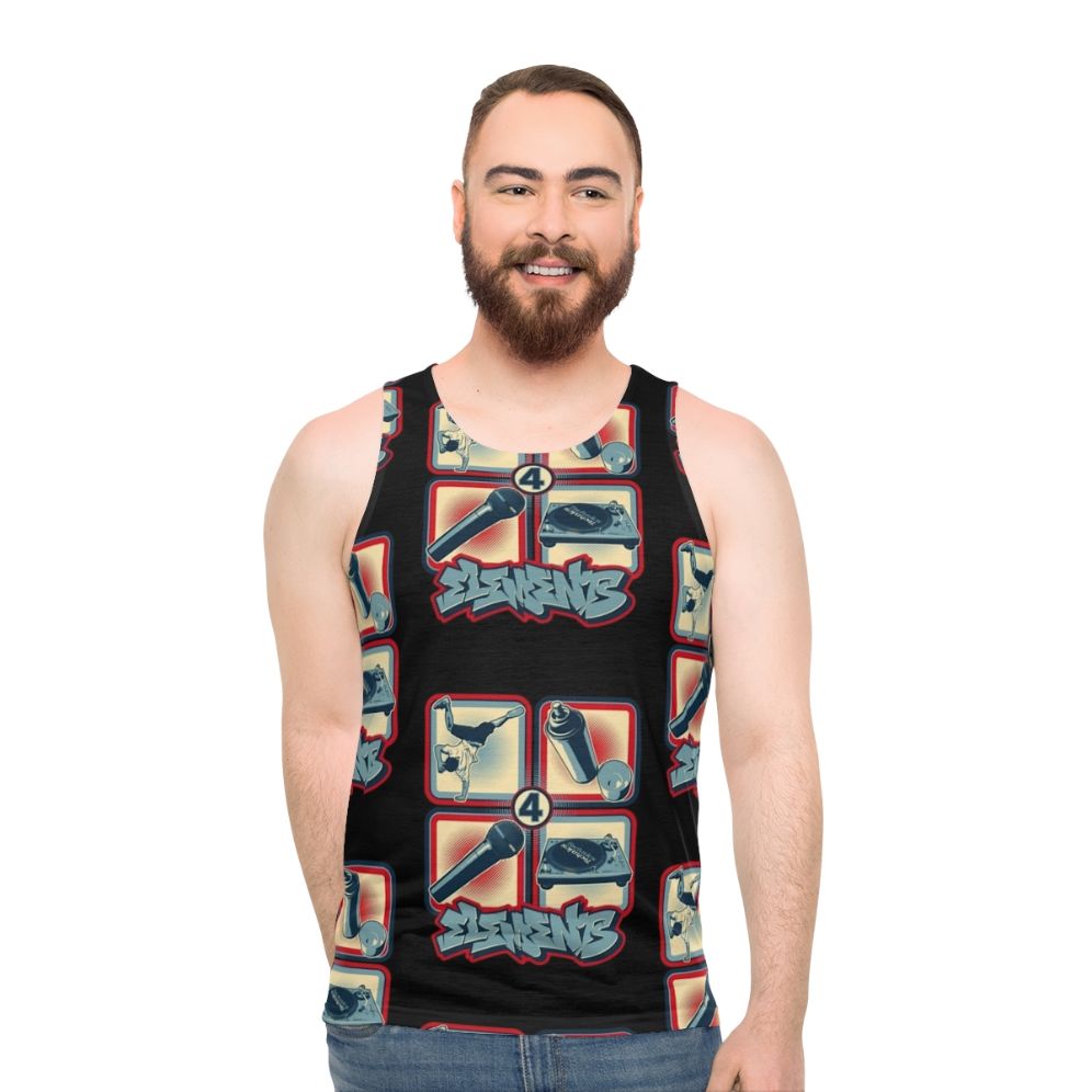 Elements of Hip Hop Unisex Tank Top - men