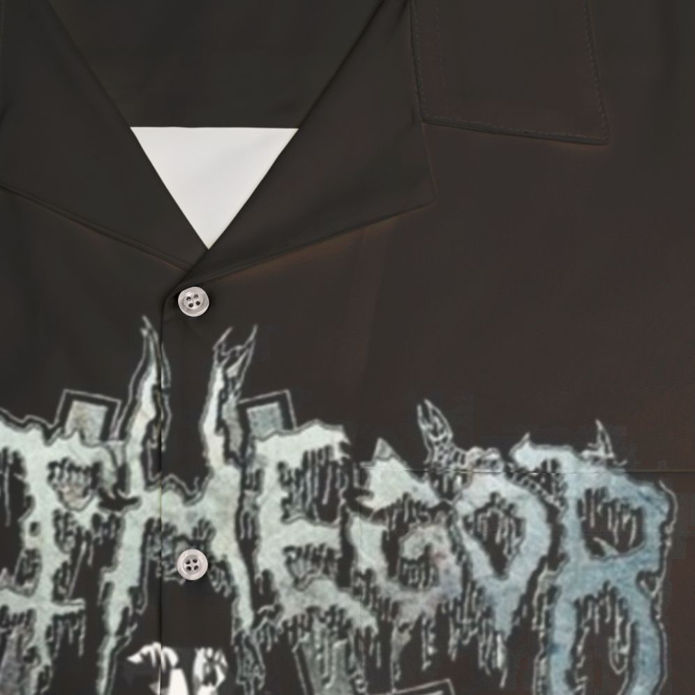 Belphegor Black Metal Hawaiian Shirt - Detail