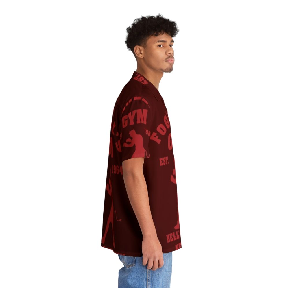 daredevil fogwell's gym box hawaiian shirt from marvel comics - People Pight