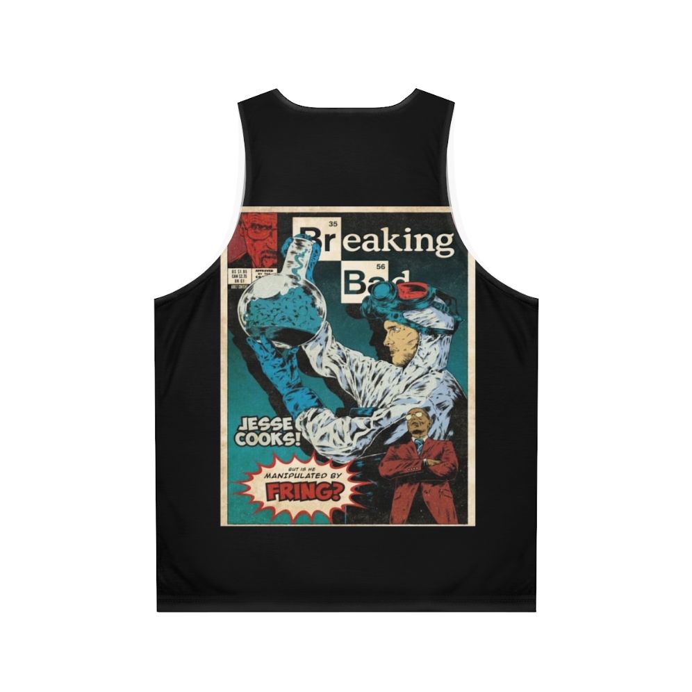 Breaking Bad Heisenberg Vintage Unisex Tank Top - Back