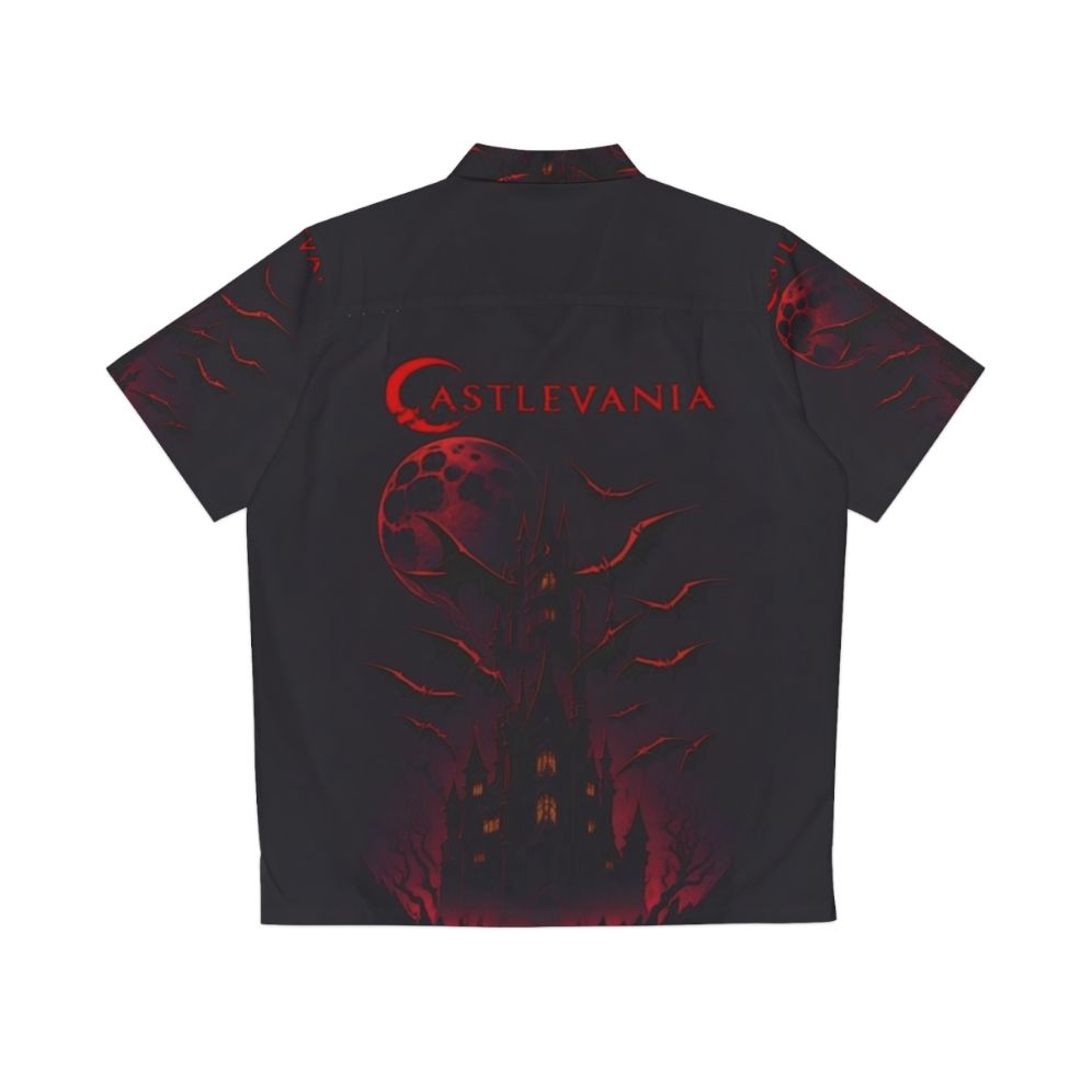 Castlevania-inspired Exquisite Darkness Hawaiian Shirt - Back