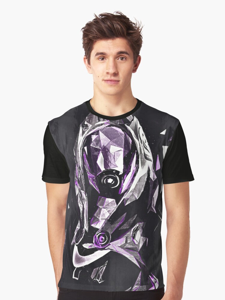 Mass Effect Tali Quarian Graphic T-Shirt - Men