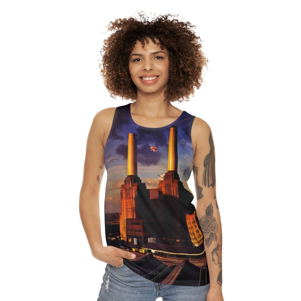 Unisex Animals Psychedelic Tank Top - women