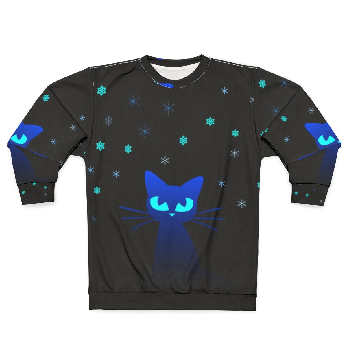 Glow in the dark cat sweatshirt