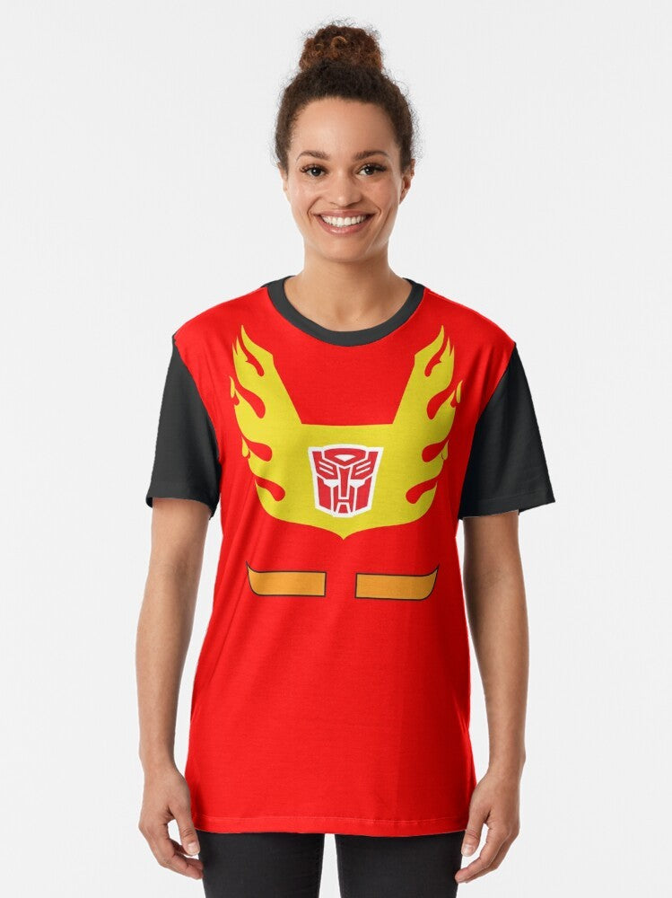 Transformers Hot Rod 80s Graphic T-Shirt - Women