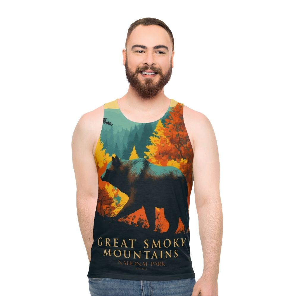 Great Smoky Mountains Unisex Tank Top - men