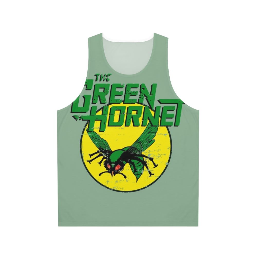 Retro The Green Hornet Unisex Tank Top