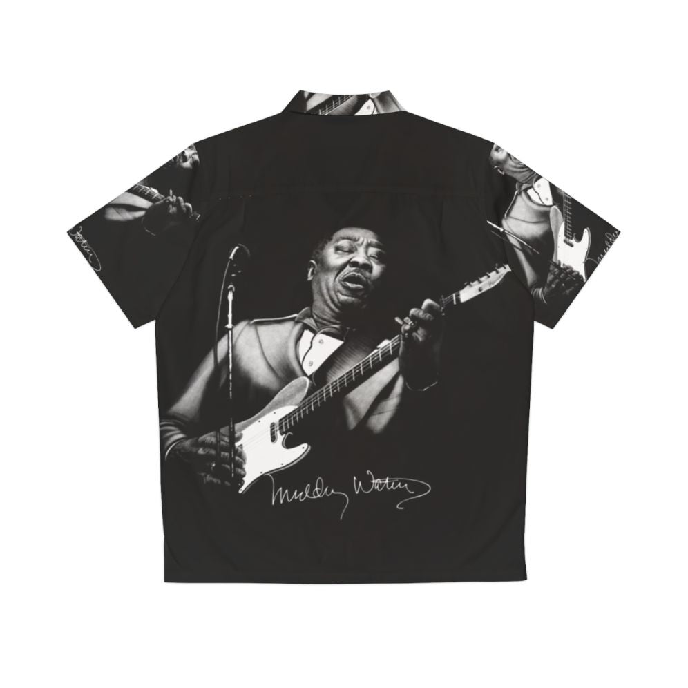 Muddy Waters Inspired Blues Hawaiian Shirt - Back