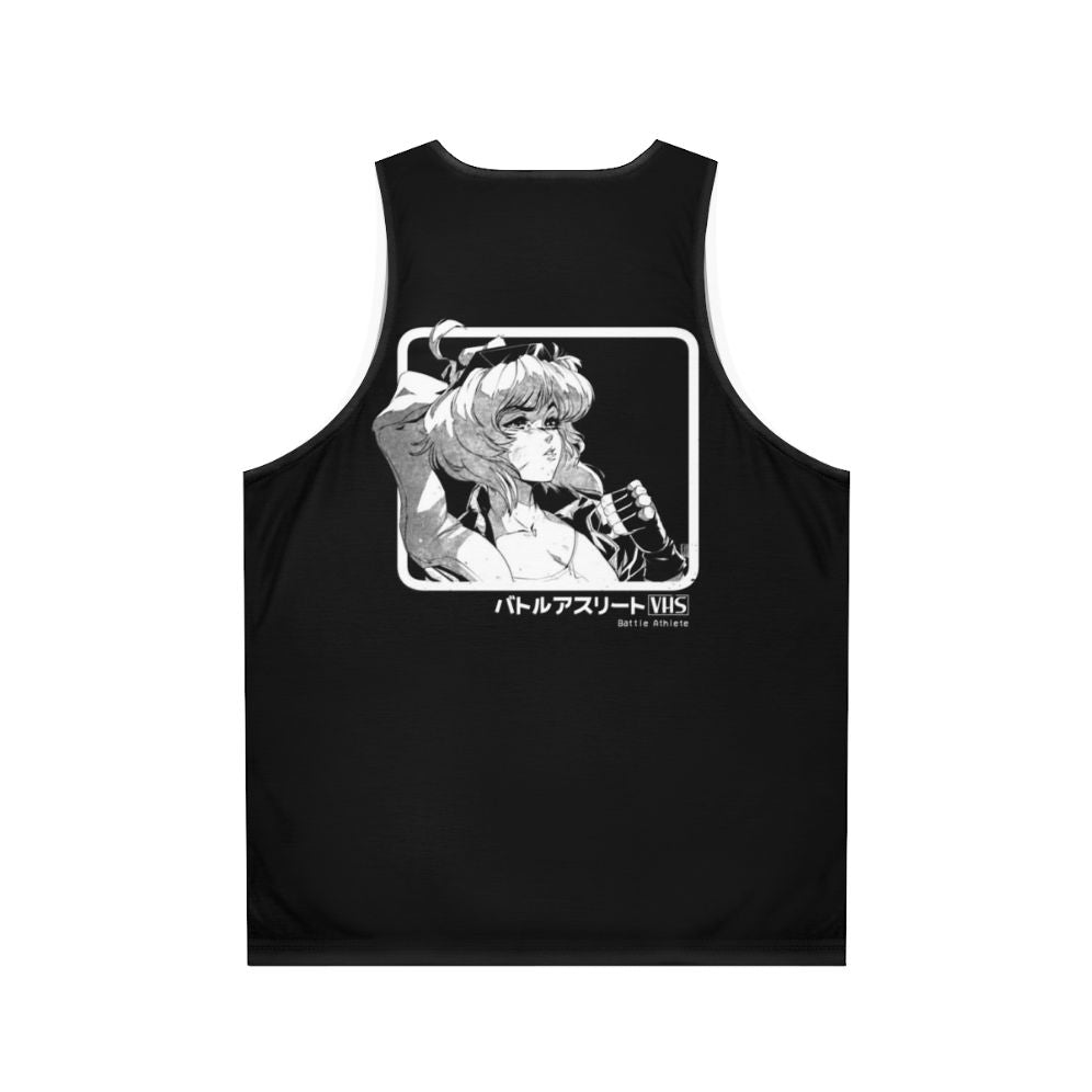 Retro graphic design unisex tank top - Back