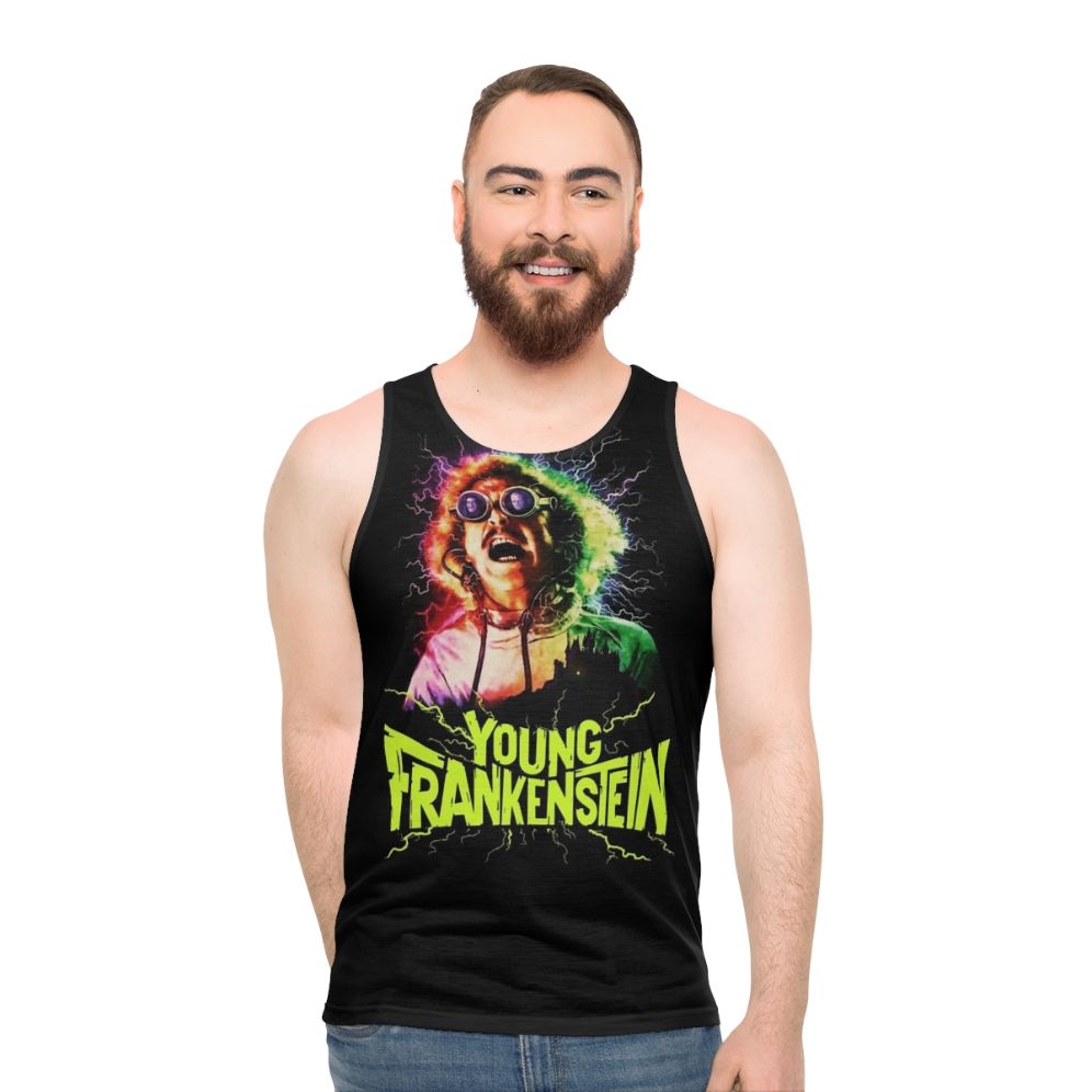 Young Frankenstein unisex tank top featuring Gene Wilder - men