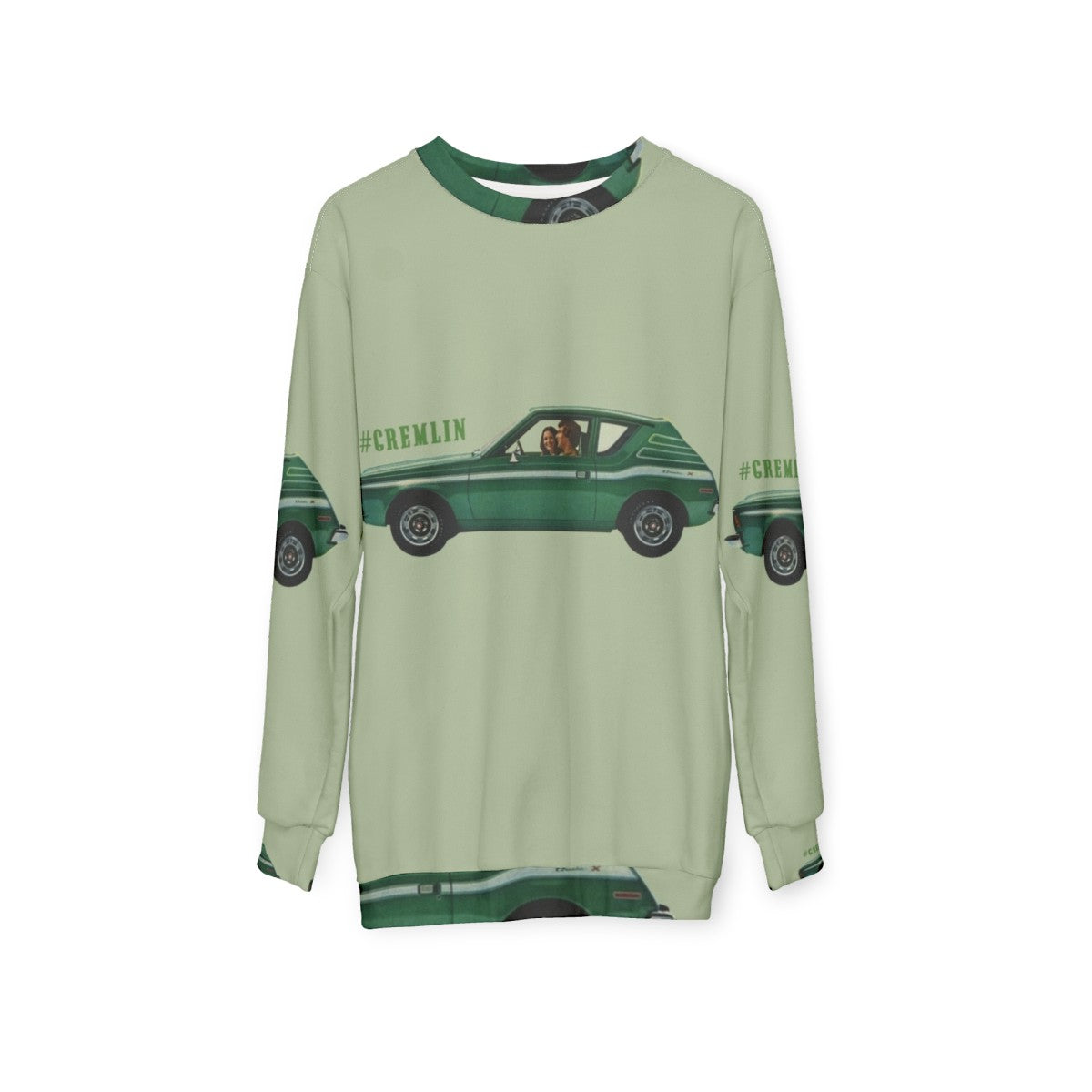 Retro 1970s Gremlin Sweatshirt - hanging