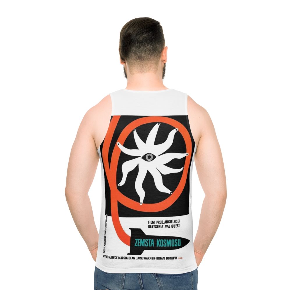 The Quatermass Xperiment Unisex Tank Top - men back