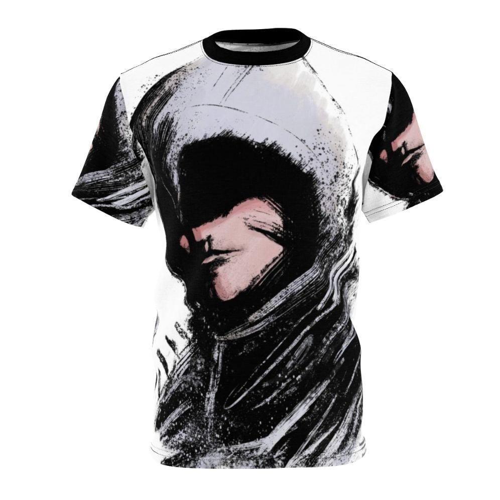 Assassin's Creed Inspired T-Shirt Featuring Comic Book Style Artwork