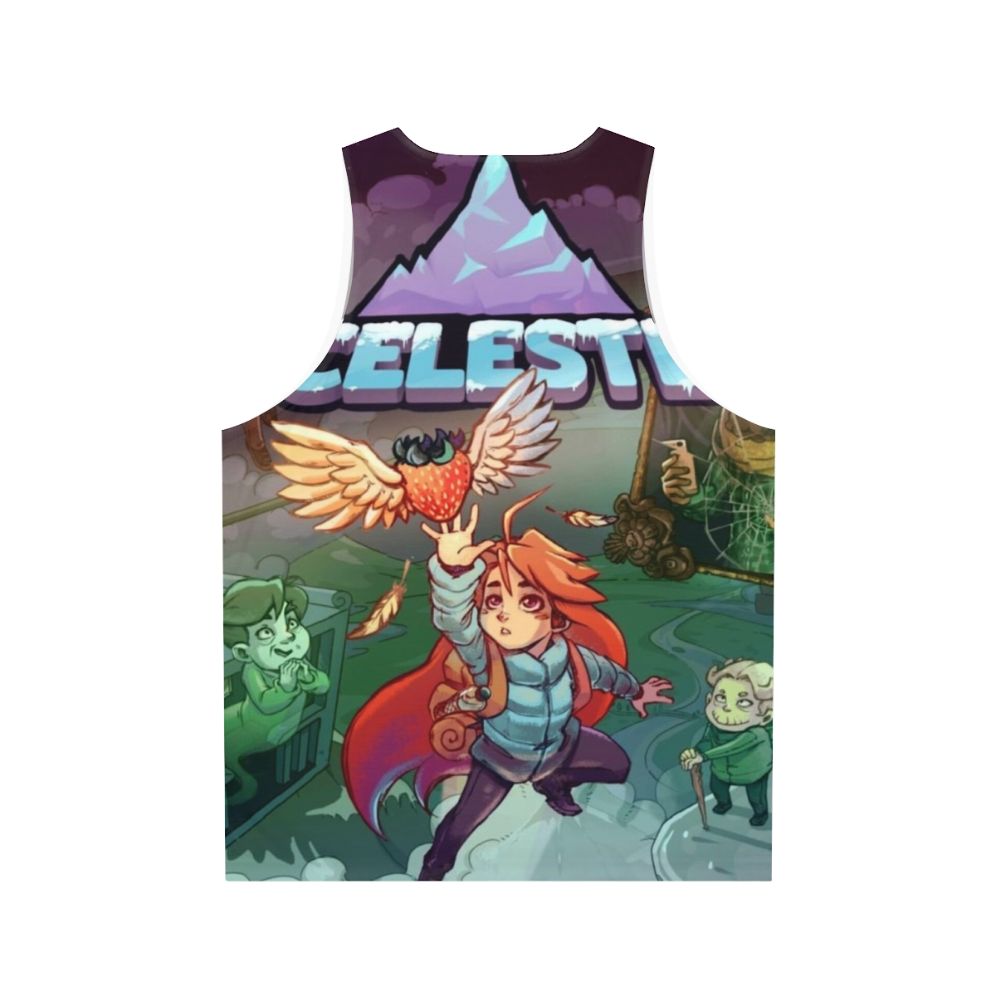 Celeste video game inspired unisex tank top - Back