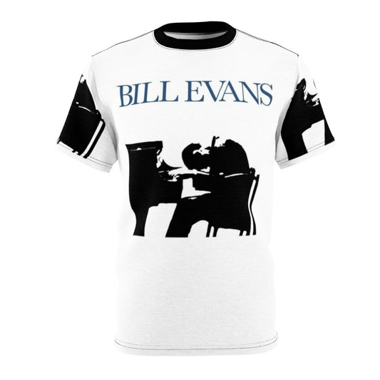 Graphic T-Shirt featuring the iconic jazz musician Bill Evans