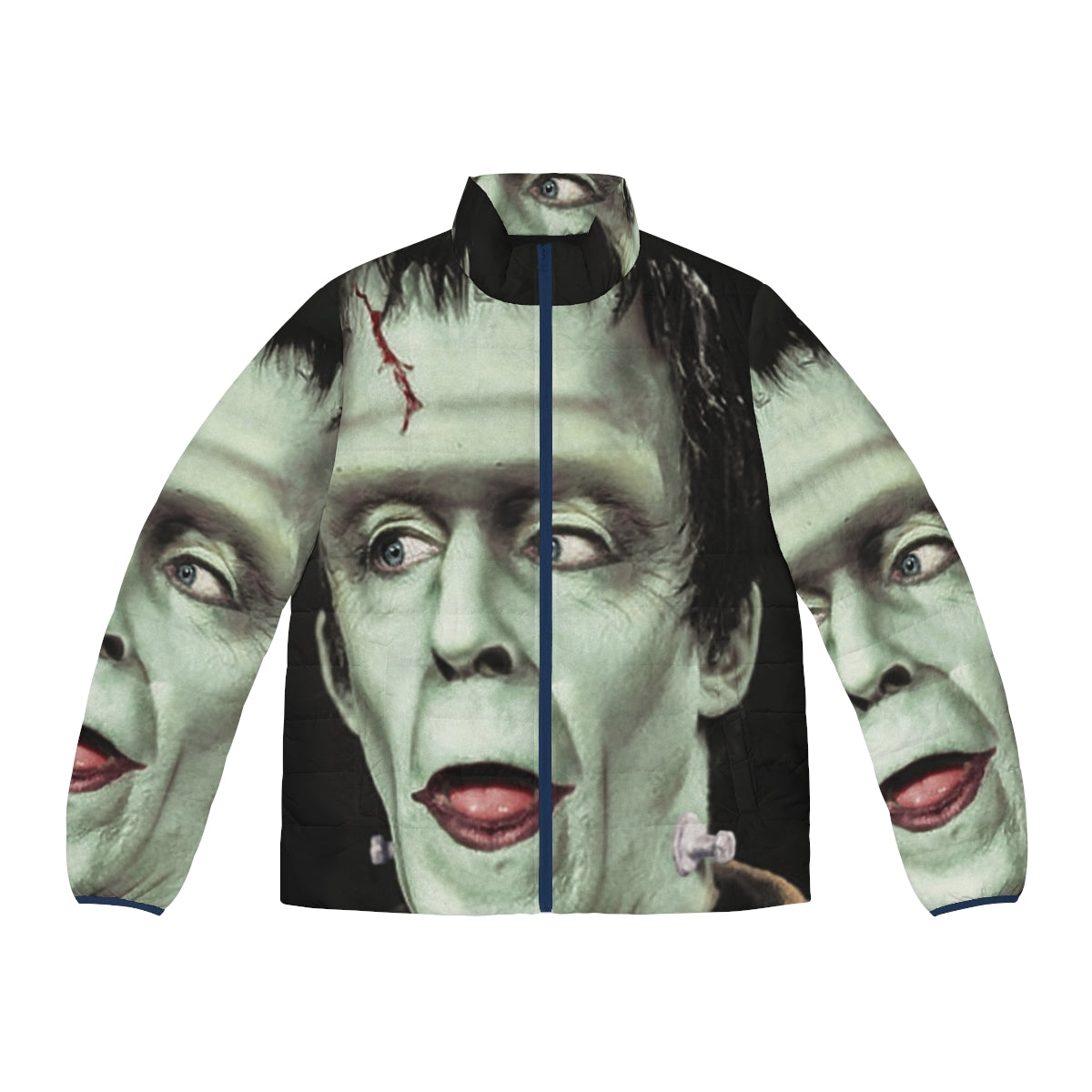 Herman Munster Puffer Jacket - Retro 60s Horror Fashion Inspired by The Munsters TV Series