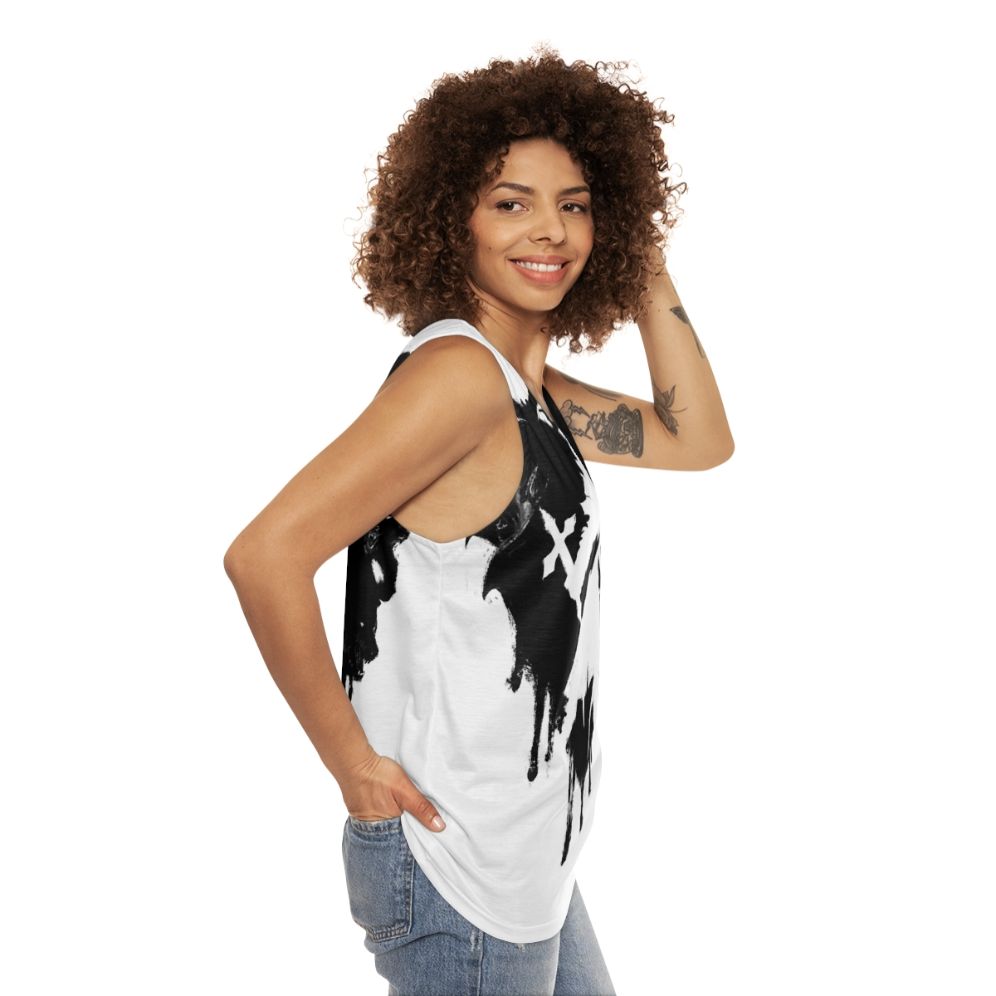 Castlevania inspired unisex tank top - women side