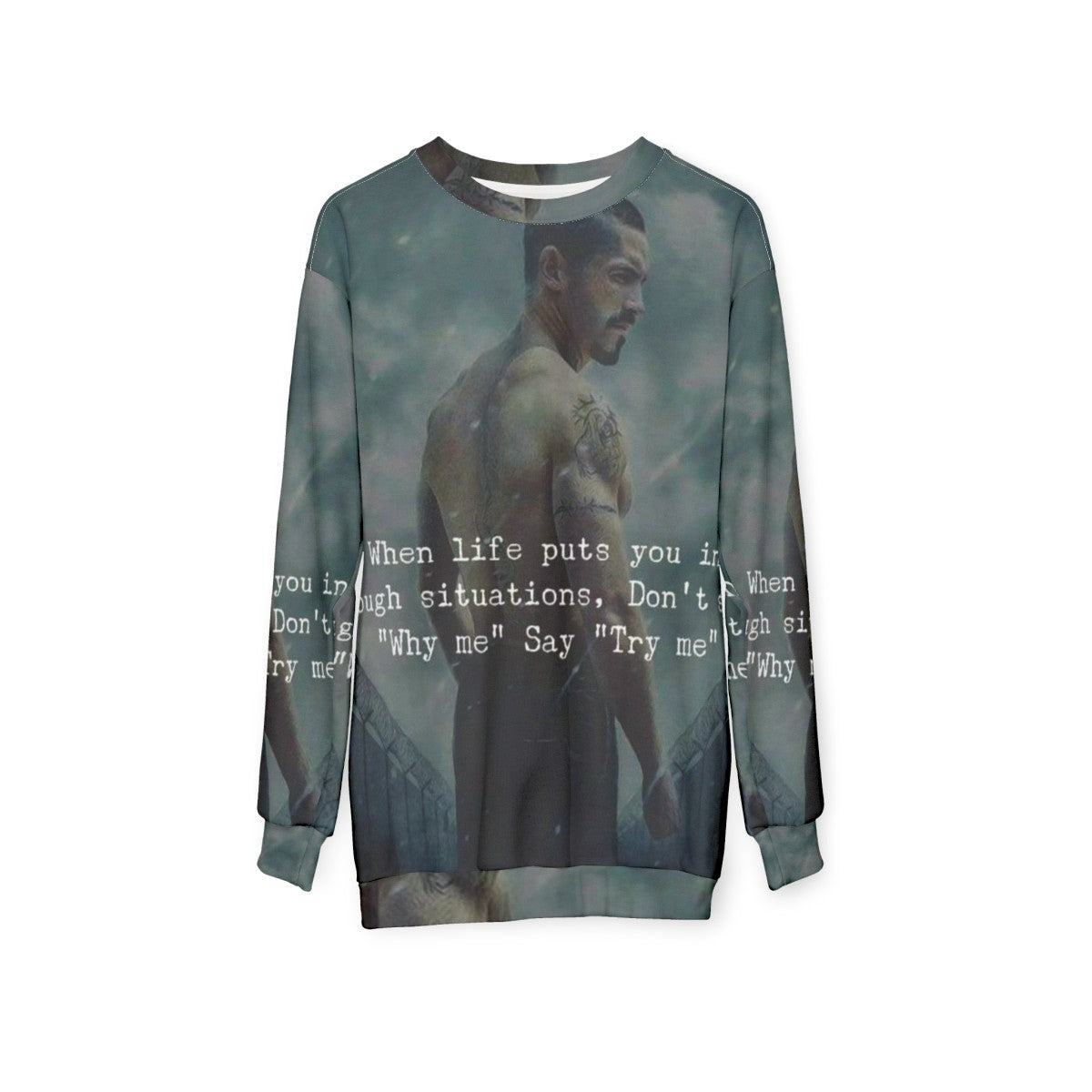 Yuri Boyka Vintage-Style Sweatshirt - hanging