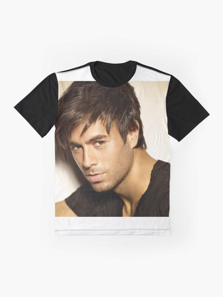 Enrique Iglesias graphic t-shirt - Flat lay