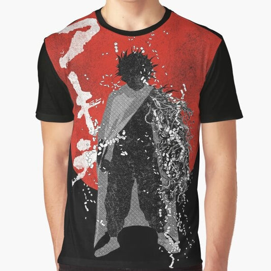 Akira Inspired "Neo Tokyo Storm" Graphic T-Shirt