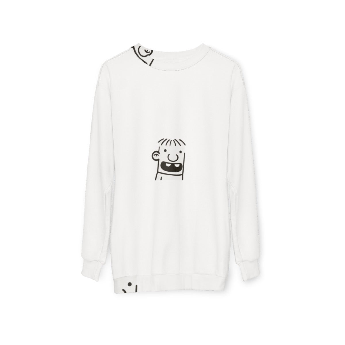 Rowley Jefferson from Diary of a Wimpy Kid graphic sweatshirt - hanging