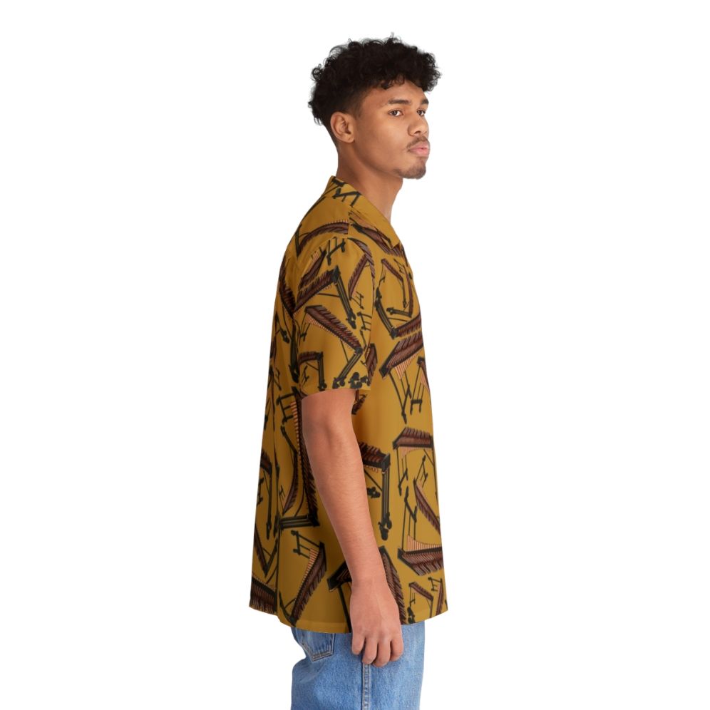 Xylophone pattern Hawaiian shirt for musicians and percussionists - People Pight