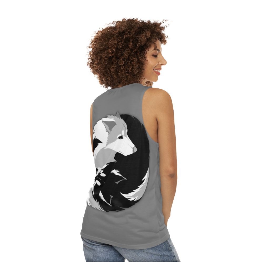 Husky Lover Unisex Tank Top - women back