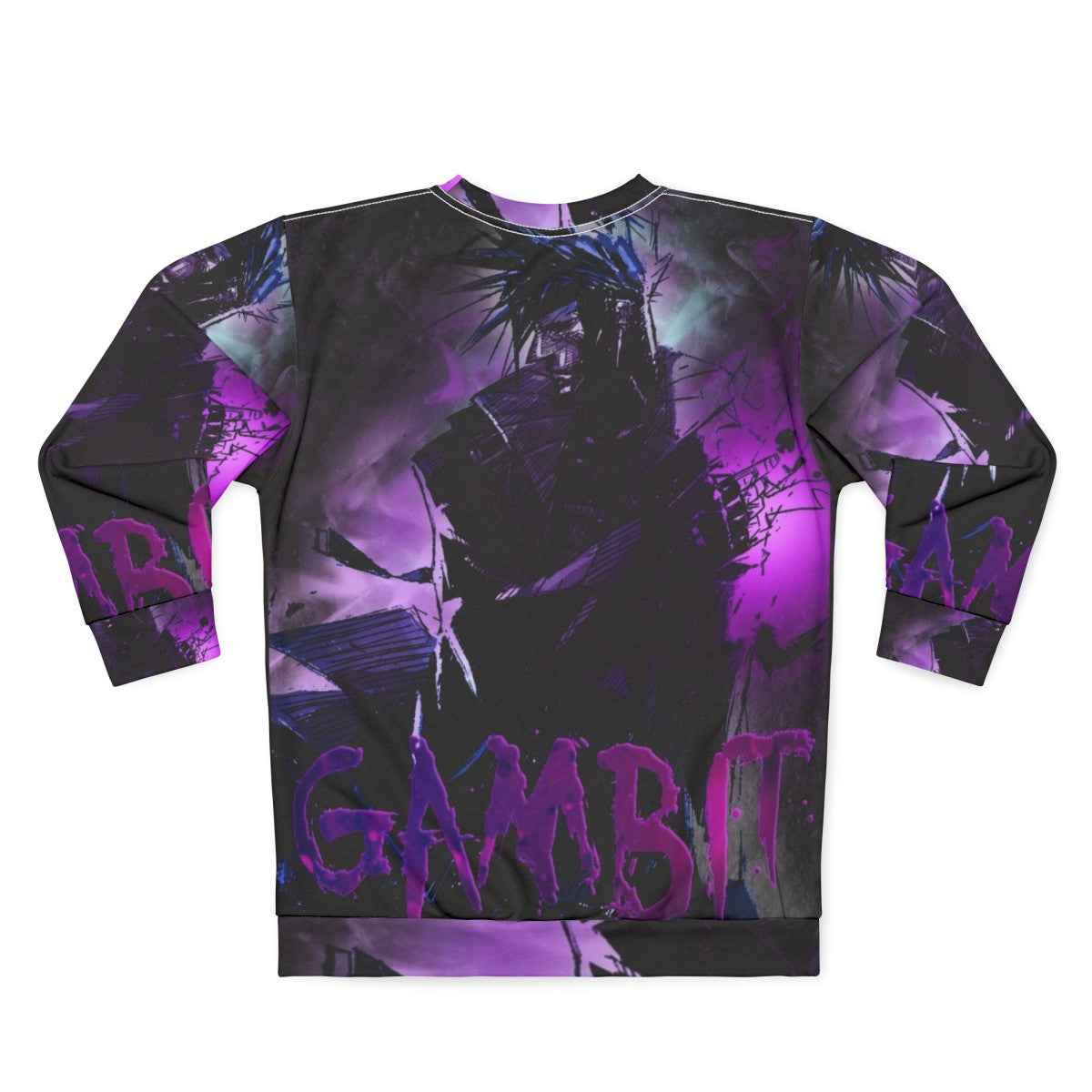 Gambit X-Men Superhero Sweatshirt - Back