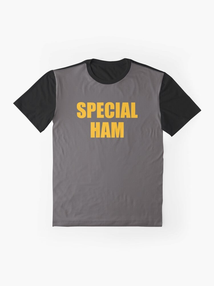 iCarly Penny Special Ham Graphic T-Shirt - Flat lay