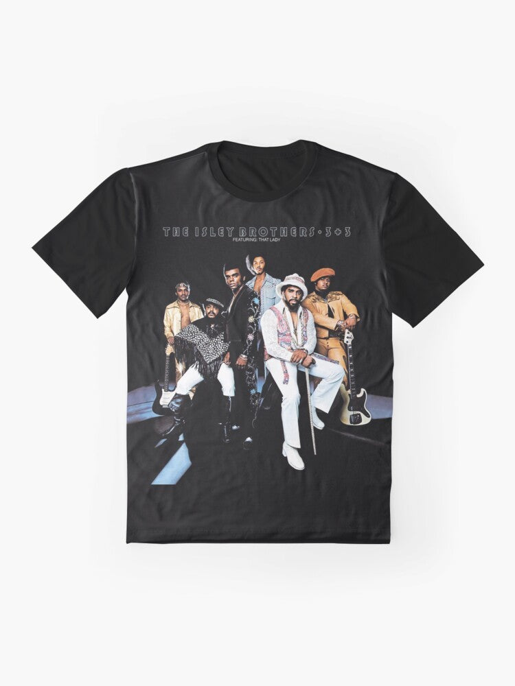 Isley Brothers '3 + 3' Album Graphic T-Shirt - Flat lay