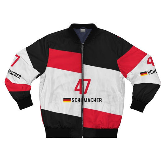 Formula 1 racing jacket featuring Mick Schumacher's #47 design