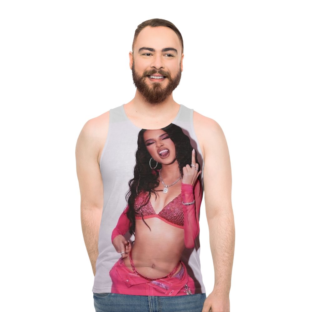 Becky G Inspired Unisex Reggaeton Tank Top - men