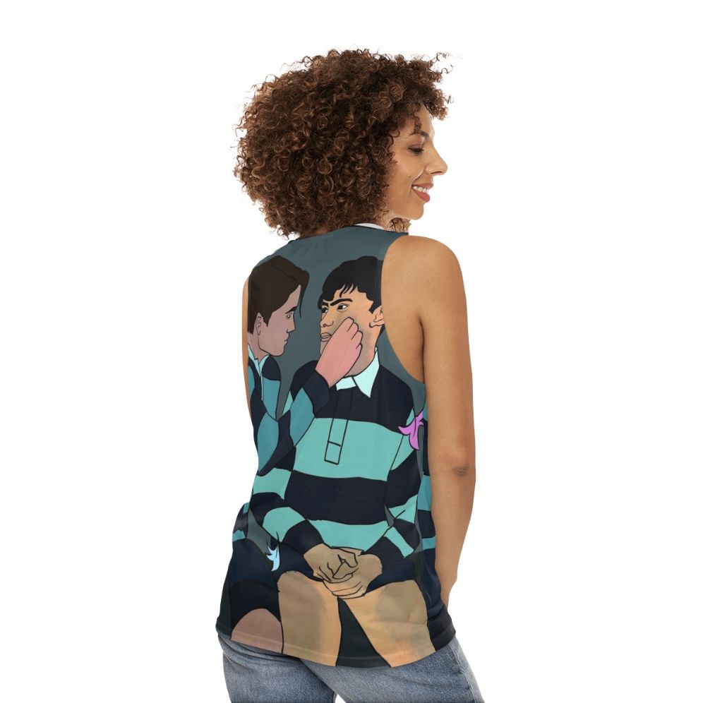 Heartstopper Netflix Unisex Tank Top - women back