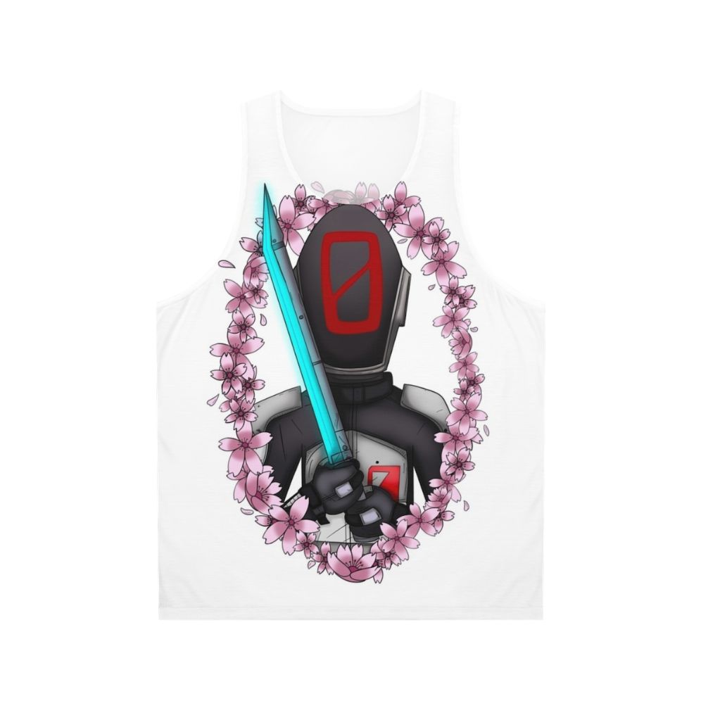 Borderlands Zer0 Cherry Blossom Unisex Tank Top