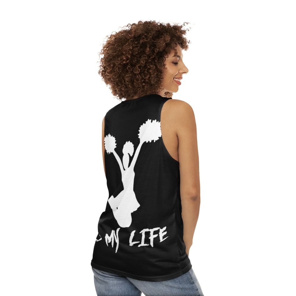 Cheerleading Unisex Athletic Tank Top - women back