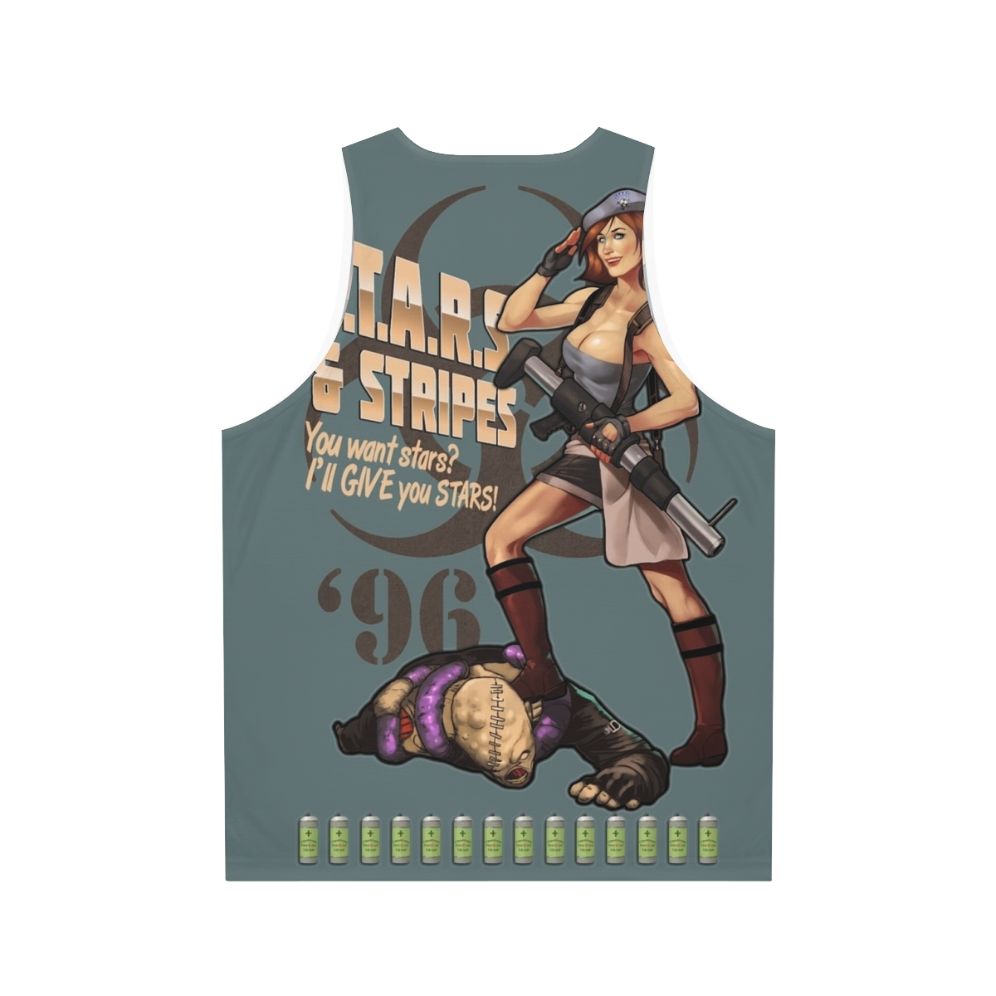 Resident Evil Jill Valentine Unisex Tank Top - Back