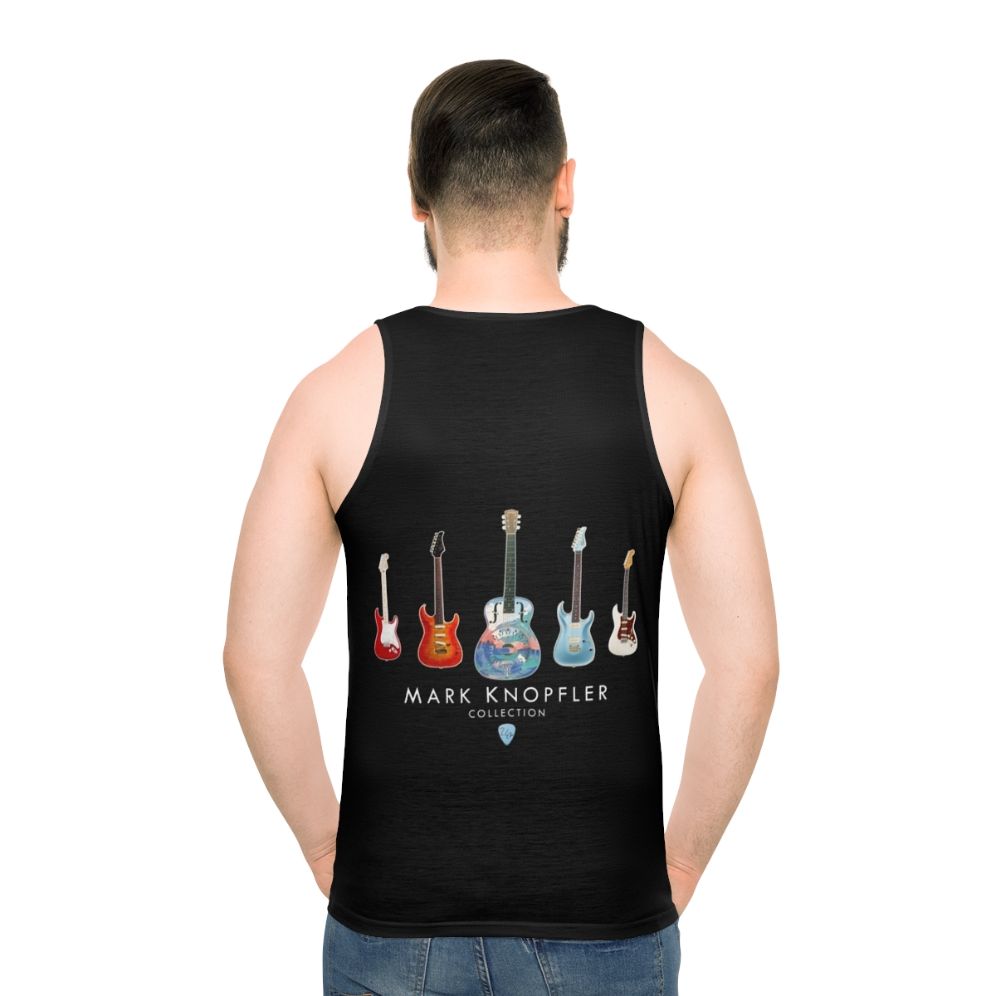 Vintage unisex dire straits tank top - men back