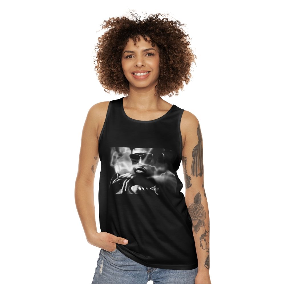 New Jack City Unisex Tank Top with Wesley Snipes, Nino Brown, and Classic Hip Hop Graphics - women