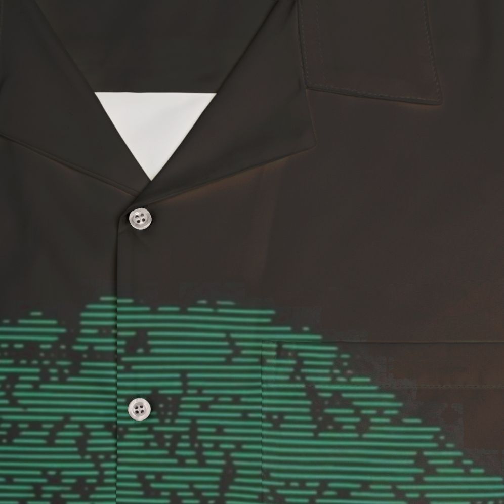 Blade Runner Inspired Hawaiian Shirt - Detail