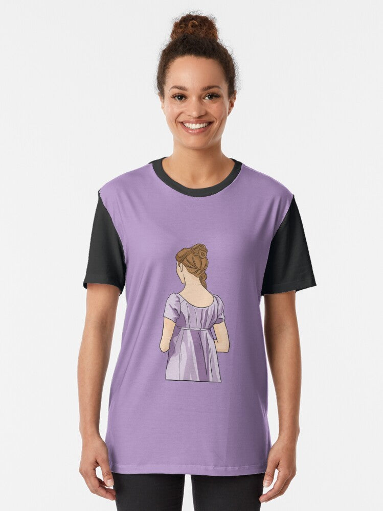 Daphne Bridgerton Netflix fan art graphic t-shirt - Women