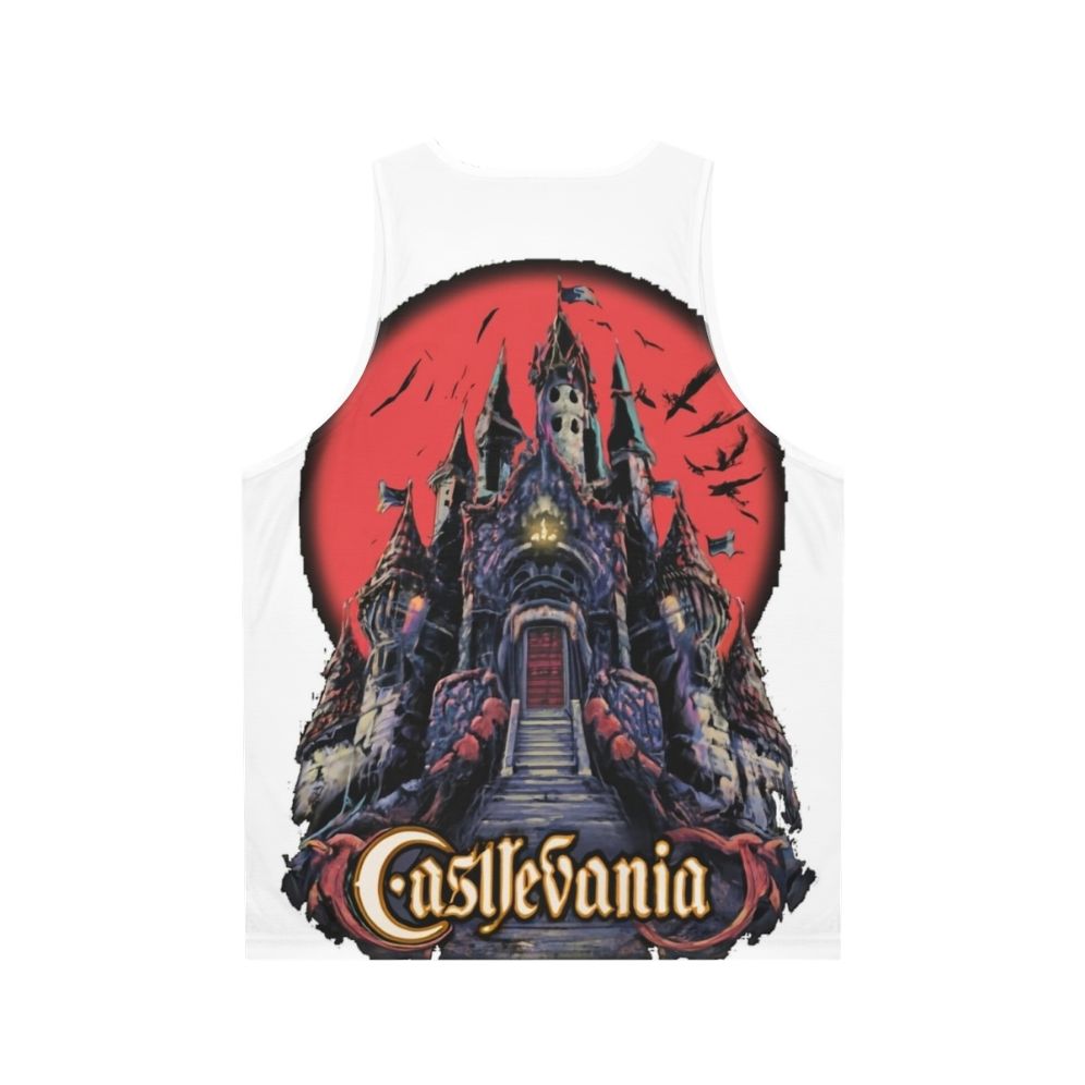 Castlevania Unisex Gaming Tank Top - Back