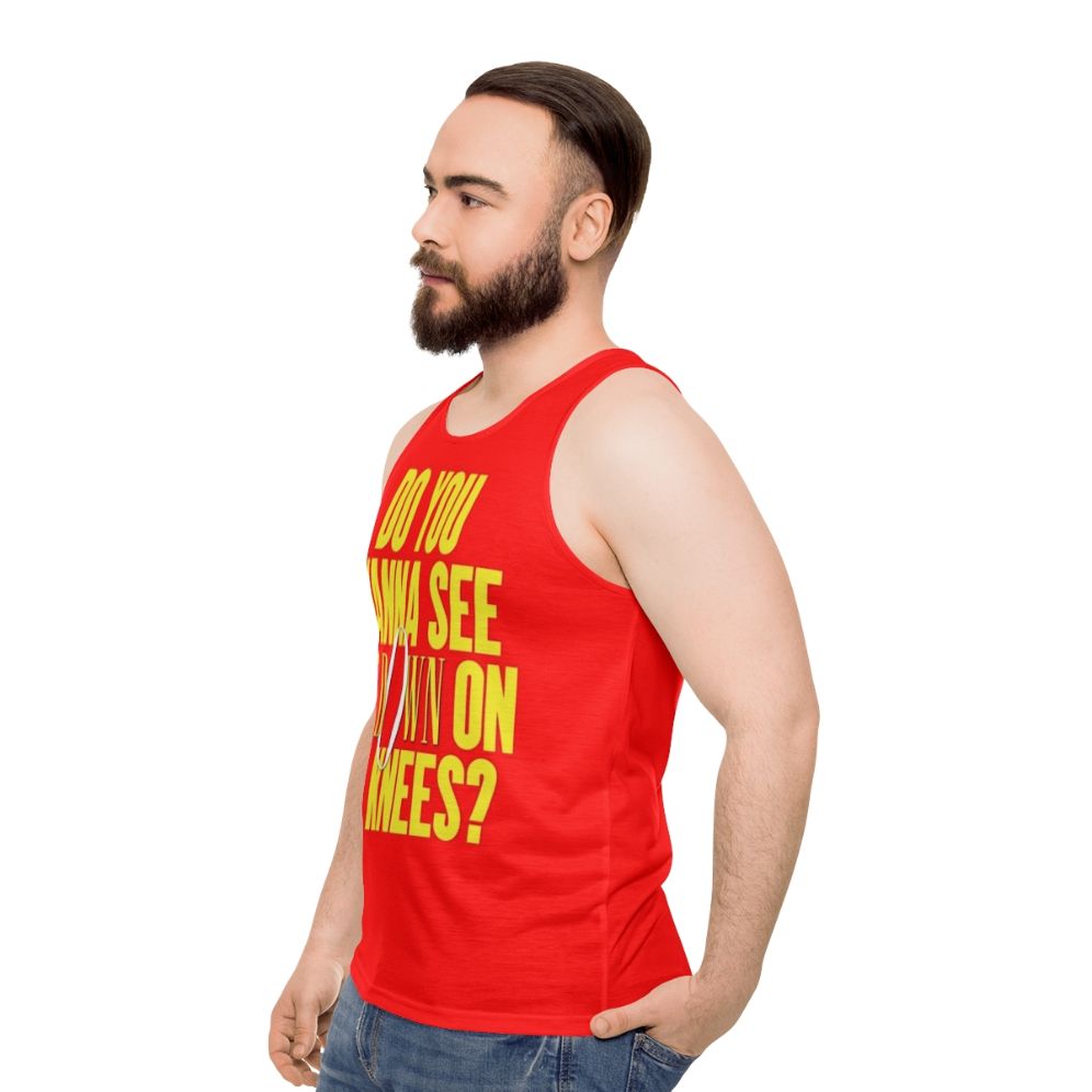 Celeb 06 unisex music inspired tank top - men side