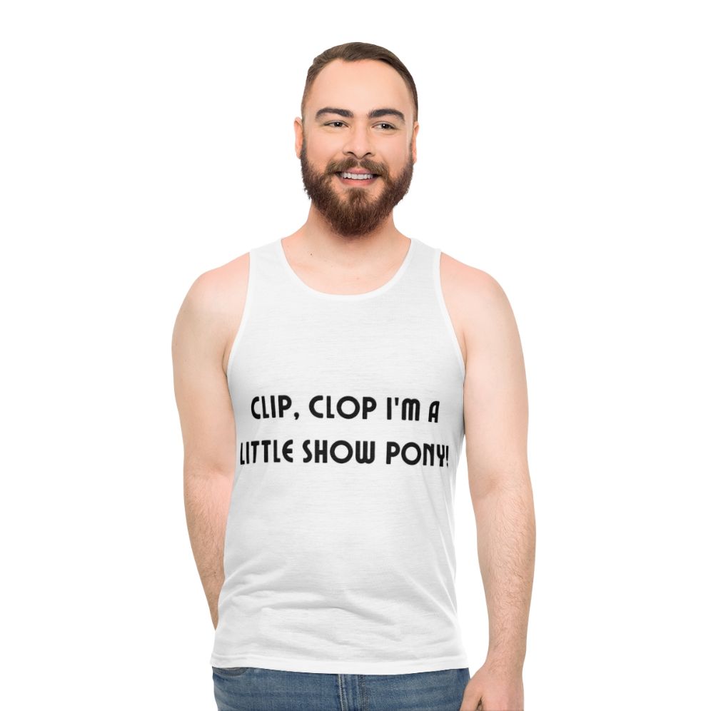 Unisex 'I'm a Little Show Pony' Tank Top - Netflix Big Mouth Inspired - men