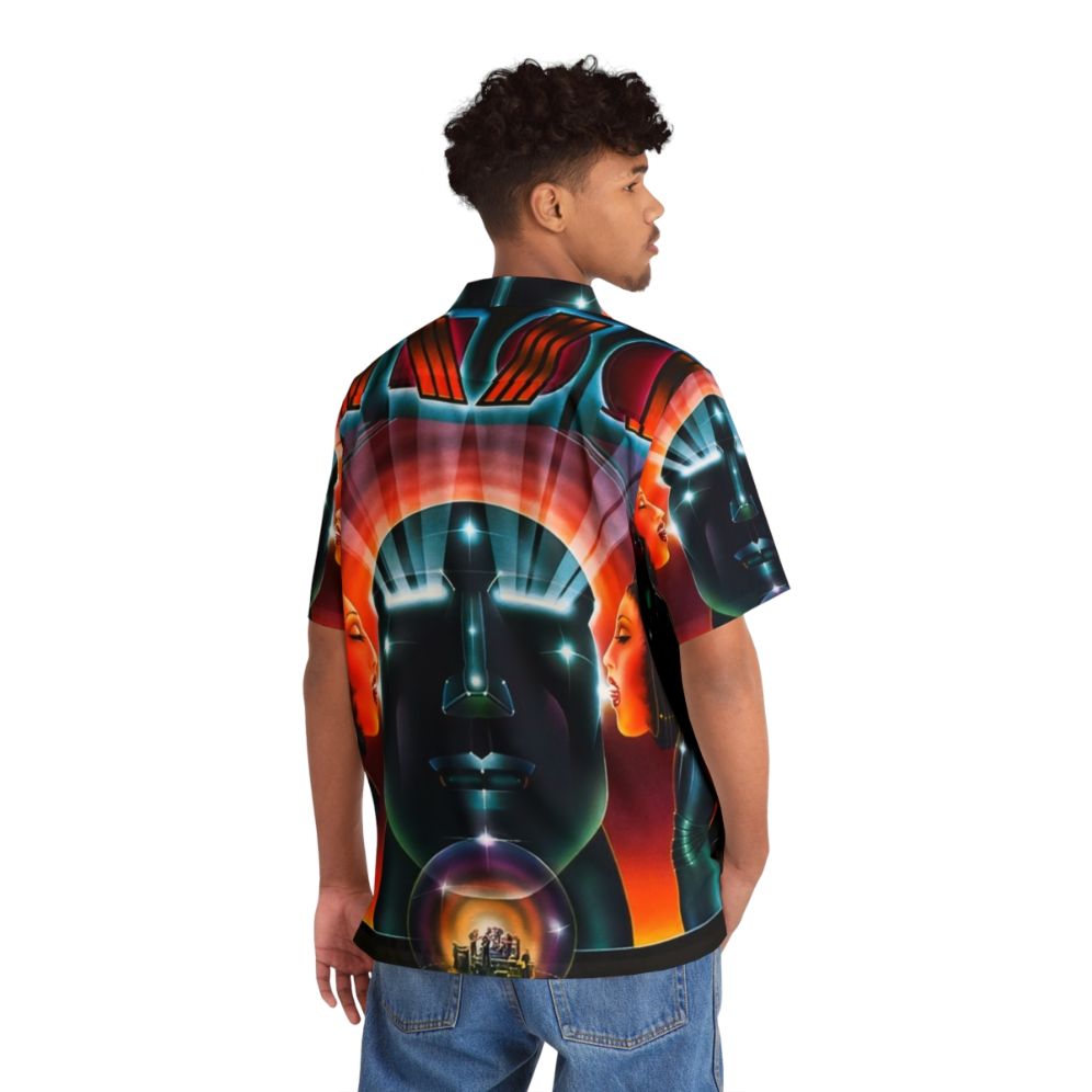 Audio Visions Hawaiian Shirt featuring the Kansas band logo - People Back