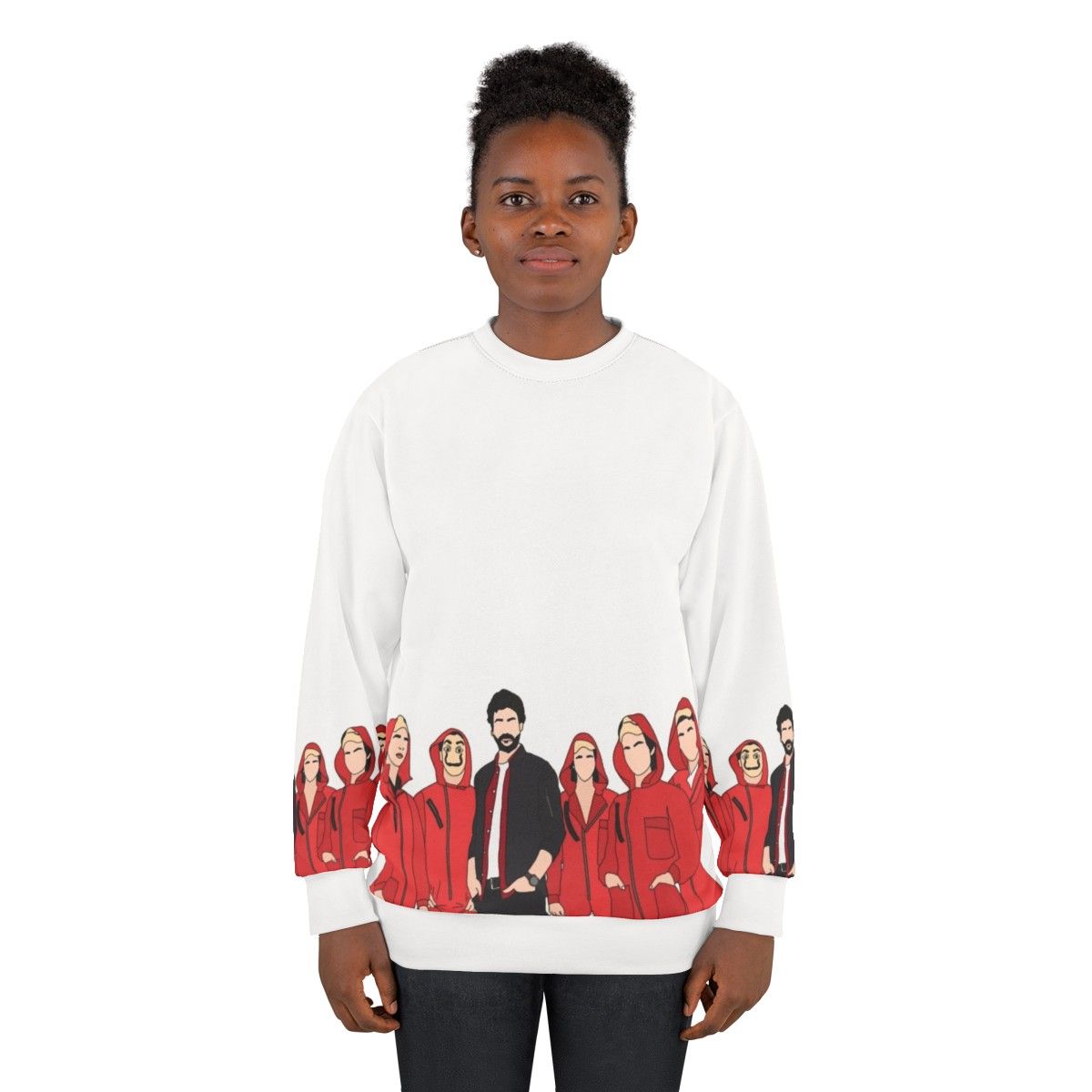 Money Heist Professor & Cast Sweatshirt - women