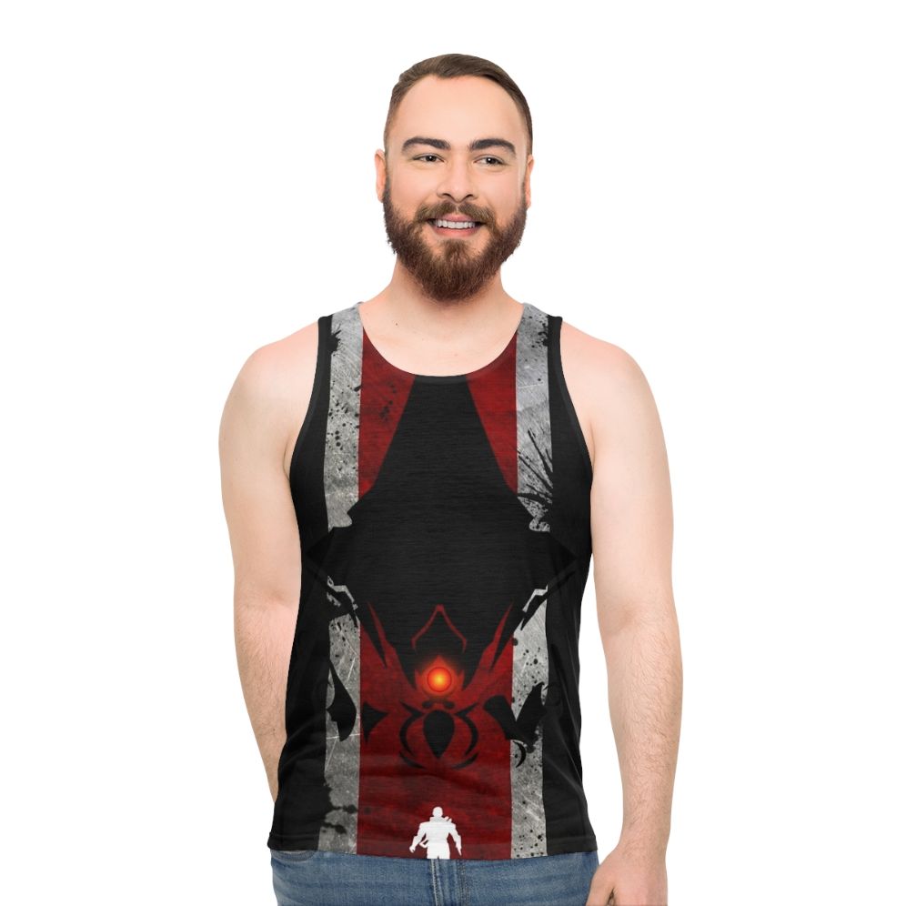 Commander Shepard Mass Effect Unisex Tank Top - men